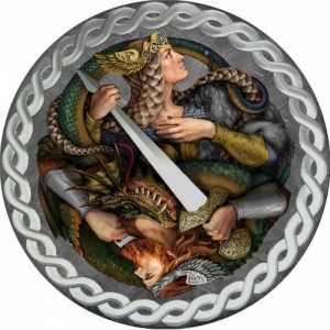 Реверс монеты Ниуэ, 1 доллар, 2019