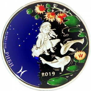 Реверс монеты Ниуэ, 1 доллар, 2019