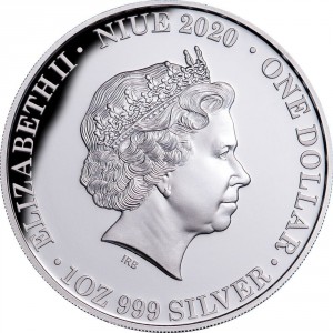 Аверс монеты Ниуэ, 1 доллар, 2020