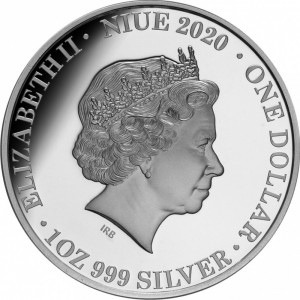 Аверс монеты Ниуэ, 1 доллар, 2020