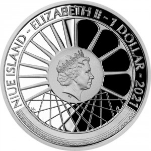 Аверс монеты Ниуэ, 1 доллар, 2021