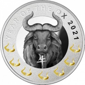 Реверс монеты Ниуэ, 1 доллар, 2021