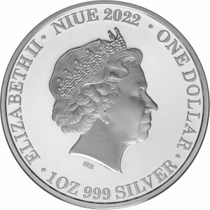 Аверс монеты Ниуэ, 1 доллар, 2022