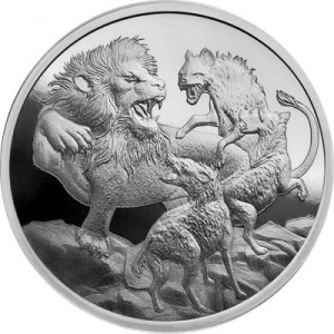 Реверс монеты Ниуэ, 1 доллар, 2022