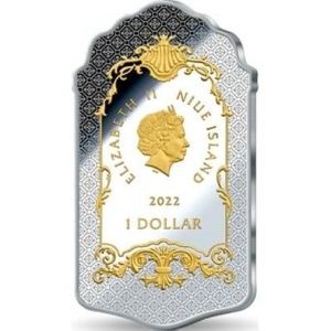 Аверс монеты Ниуэ, 1 доллар, 2022