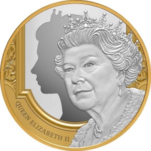 Реверс монеты Ниуэ, 1 доллар, 2022