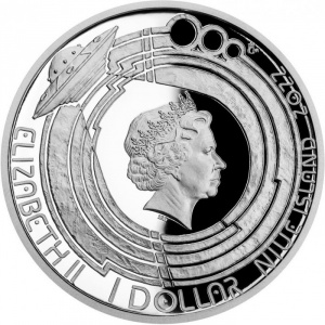 Аверс монеты Ниуэ, 1 доллар, 2022