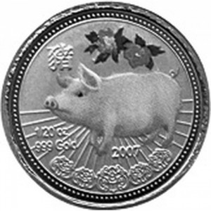 Реверс монеты Ниуэ, 2 доллара, 2007