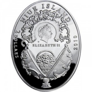 Аверс монеты Ниуэ, 2 доллара, 2010