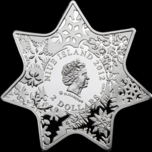 Аверс монеты Ниуэ, 2 доллара, 2012