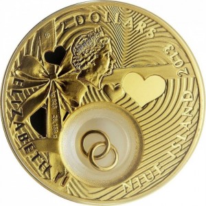 Аверс монеты Ниуэ, 2 доллара, 2013