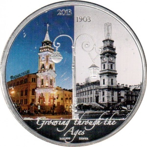 Реверс монеты Ниуэ, 2 доллара, 2013