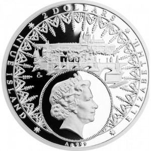 Аверс монеты Ниуэ, 2 доллара, 2014
