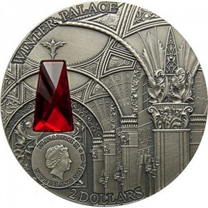 Аверс монеты Ниуэ, 2 доллара, 2014
