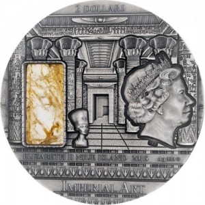Аверс монеты Ниуэ, 2 доллара, 2015