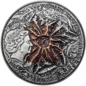 Аверс монеты Ниуэ, 2 доллара, 2015