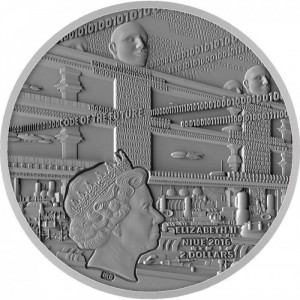 Аверс монеты Ниуэ, 2 доллара, 2016
