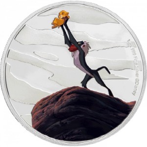 Реверс монеты Ниуэ, 2 доллара, 2019, Король Лев - Круг жизни