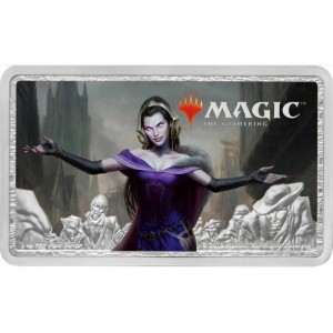 Реверс монеты Ниуэ, 2 доллара, 2019, Magic: The Gathering - Лилиана