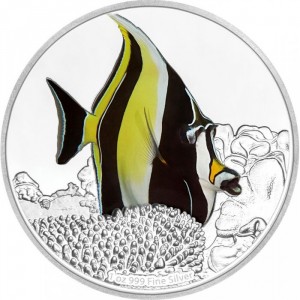 Реверс монеты Ниуэ, 2 доллара, 2019, Мавританский идол