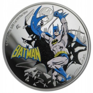 Реверс монеты Ниуэ, 2 доллара, 2020, DC Comics - Лига справедливости /Бэтмен/