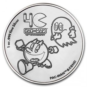 Реверс монеты Ниуэ, 2 доллара, 2020, 40 лет игре Pac-Man