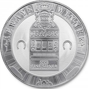 Реверс монеты Ниуэ, 2 доллара, 2020, Счастливая монета