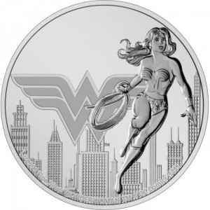 Реверс монеты Ниуэ, 2 доллара, 2021, DC Comics - Чудо-женщина