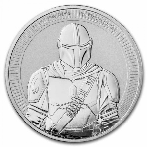 Реверс монеты Ниуэ, 2 доллара, 2021, Звездные войны - Мандалорец