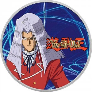 Реверс монеты Ниуэ, 2 доллара, 2022, Yu-Gi-Oh! ("Король игр") - Максимиллион Пегас