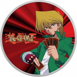 Реверс монеты Ниуэ, 2 доллара, 2022, Yu-Gi-Oh! ("Король игр") - Джозеф "Джоуи" Уилер