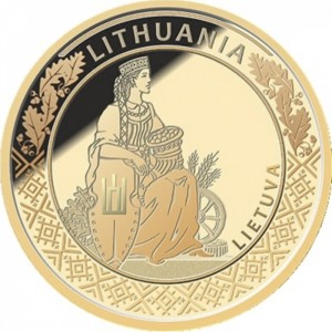 Реверс монеты Ниуэ, 2 доллара 50 центов, 2020, Литва