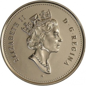 Аверс монеты Канада, 50 центов, 1999-2003