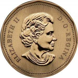Аверс монеты Канада, 1 доллар, 2006, Снежная сова
