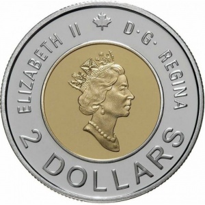 Аверс монеты Канада, 2 доллара, 2000, Путь к знанию