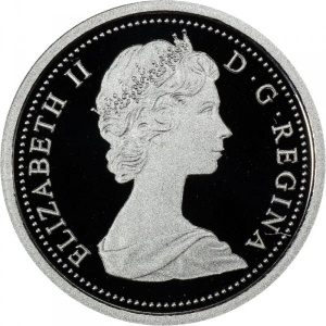 Аверс монеты Канада, 1 цент, 2012, Прощание с центом. Елизавета II, дизайн 1967