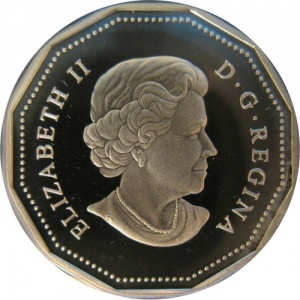 Аверс монеты Канада, 5 центов, 2004, 60 лет высадке в Нормандии