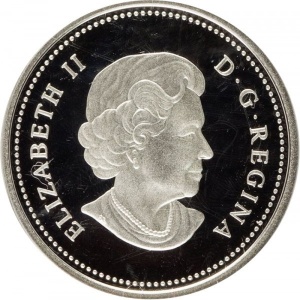Аверс монеты Канада, 25 центов, 2004, День памяти