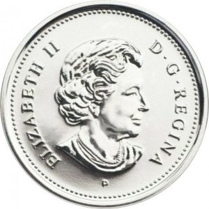 Аверс монеты Канада, 25 центов, 2006, Клубы НХЛ - Торонто Мейпл Лифс