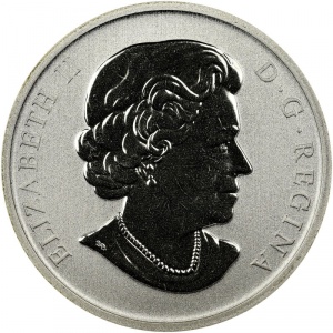 Аверс монеты Канада, 25 центов, 2011, Птицы Канады - Деревенская ласточка