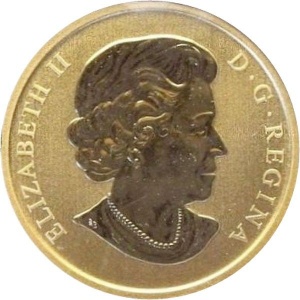 Аверс монеты Канада, 25 центов, 2011, Уэйн Гретцки