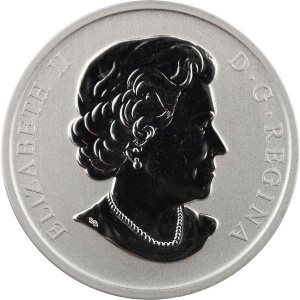 Аверс монеты Канада, 25 центов, 2011, Таинственные существа - Мишипишу