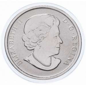 Аверс монеты Канада, 25 центов, 2012, Астра и шмель