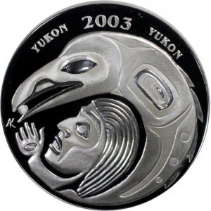 Реверс монеты Канада, 50 центов, 2003, Фестивали Канады - Национальный фестиваль историй, Юкон