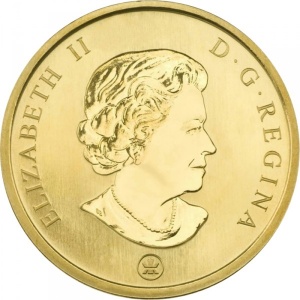 Аверс монеты Канада, 50 центов, 2008, Рождество - Снеговик