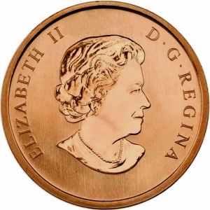 Аверс монеты Канада, 50 центов, 2010, Рождество - Санта