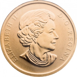 Аверс монеты Канада, 50 центов, 2010, Динозавры - Дасплетозавр