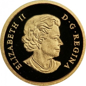 Аверс монеты Канада, 50 центов, 2011, Тайга - половина суши Канады