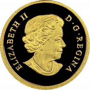 Аверс монеты Канада, 50 центов, 2011, Косатка