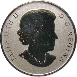 Аверс монеты Канада, 50 центов, 2012, Рождество - Санта